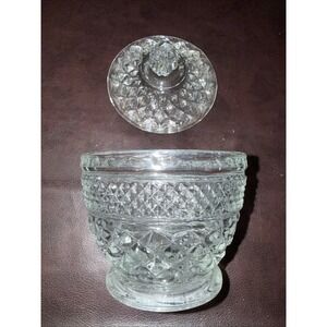 Wexford Vintage 1960's Sugar Bowl & Lid by Anchor Hocking Beautiful EUC